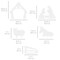 Best Choice Products 4ft Outdoor Nativity Scene, Weather-Resistant Decor, Christmas Family Yard Decoration, PVC